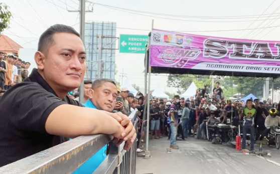 Seru! Ajang Ngabuburit Drag Setting Lumajang Seri 2 Berlangsung Meriah