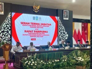 Bupati dan Wakil Bupati Lumajang Melakukan Serah Terima Jabatan di Pendopo Arya Wiraraja