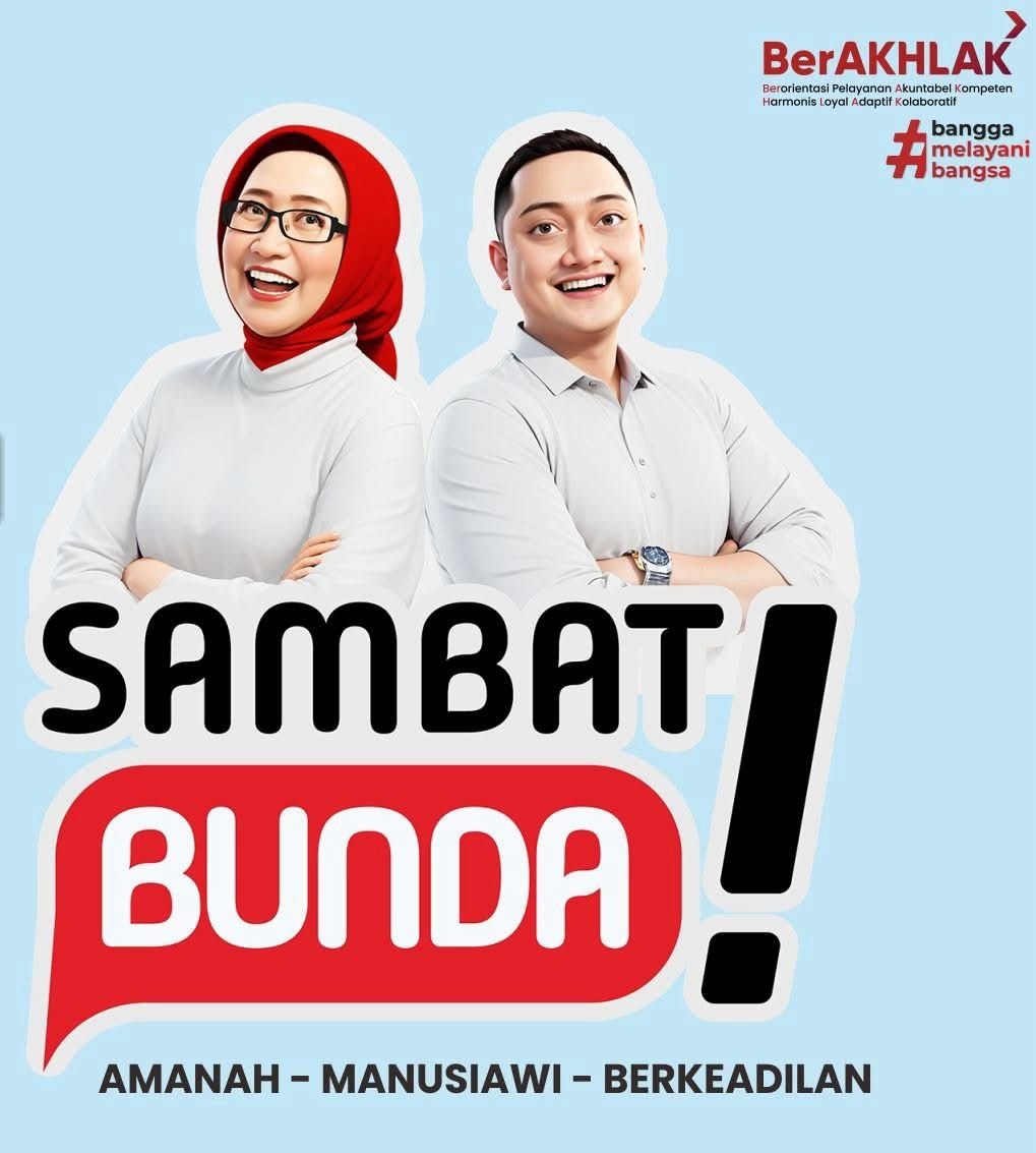 Sambat Bunda Resmi Diluncurkan, Lapor Apapun Lebih Sat-set!