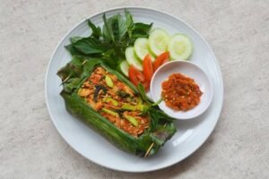 Usaha Nasi Bakar di Lumajang