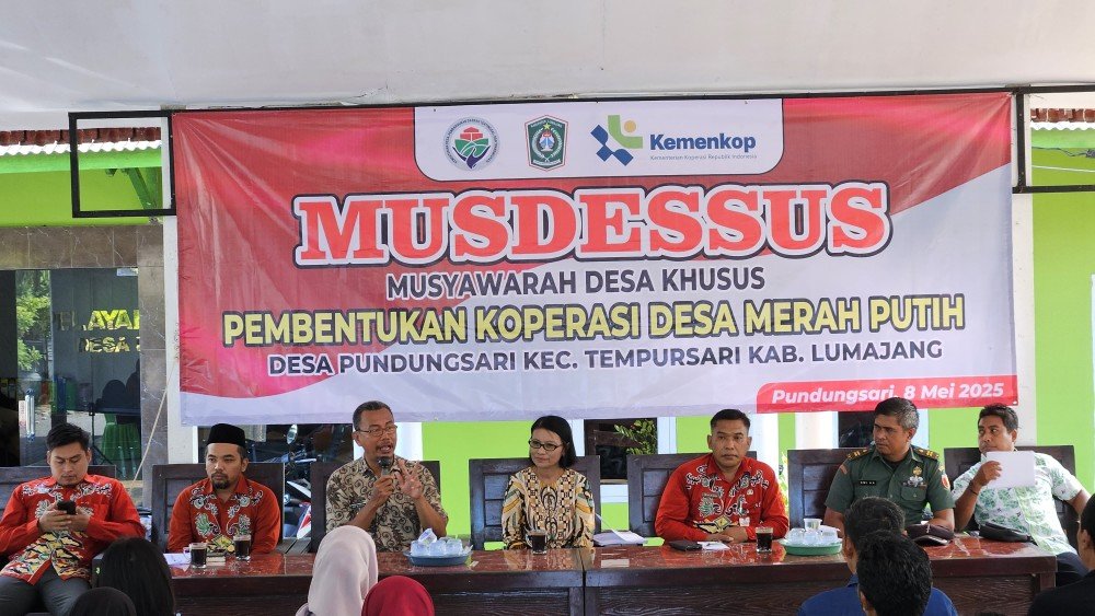 Resmi Berdiri! Koperasi Desa Merah Putih Siap Jadi Penggerak Ekonomi Warga Pundungsari