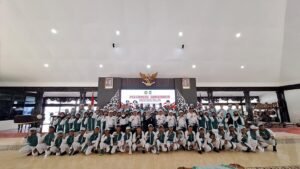 307 Pelajar Madrasah Lumajang Dilepas ke Porseni Jatim, Bunda Indah: “Bertandinglah dengan Akhlakul Karimah”