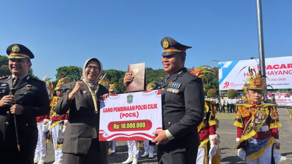 Polisi Cilik Lumajang Raih Juara se-Jatim, Diganjar Uang Pembinaan Rp10 Juta oleh Bupati