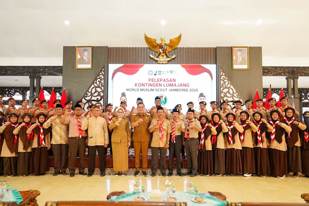 40 Santri Lumajang Ikuti World Muslim Scout Jamboree 2025 di Cibubur