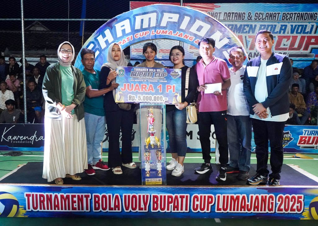 Turnamen Bola Voli Bupati Cup 2025, Bukti Olahraga Desa Jadi Perekat Sosial