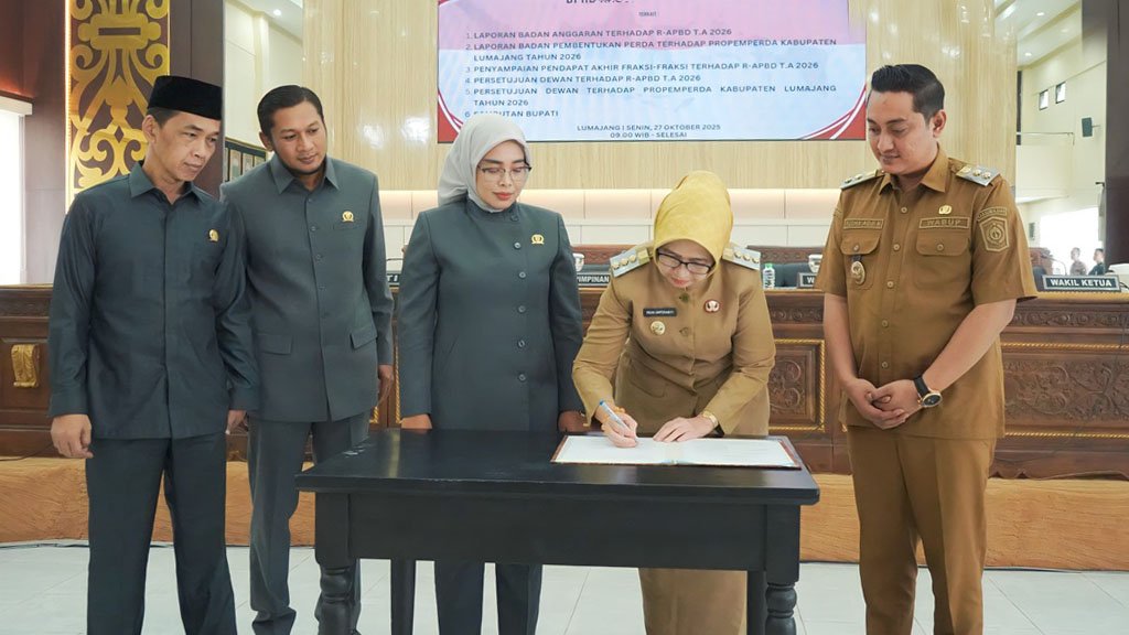 Lumajang dan DPRD Sepakati APBD 2026, Prioritaskan Kesejahteraan Rakyat