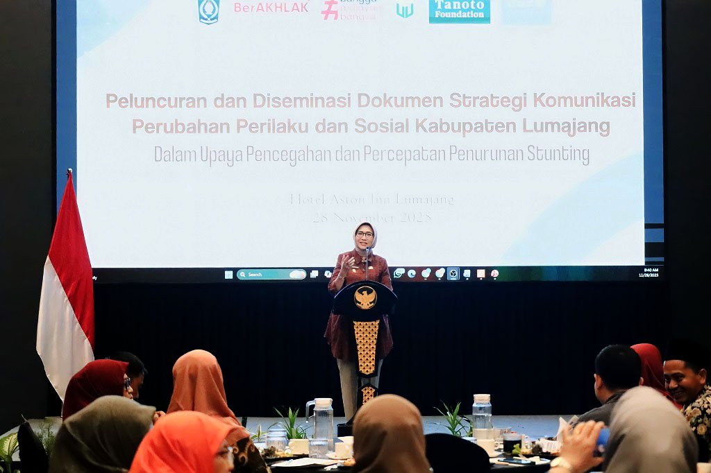 Pemkab Lumajang Luncurkan Strategi Komunikasi Tangani Stunting Secara Komprehensif