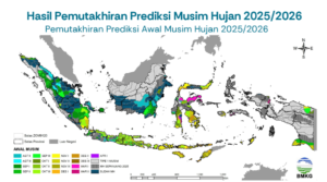 BMKG Perbarui Prediksi Musim 2025/2026: Hujan Diperkirakan Mulai Lebih Lambat di Banyak Wilayah