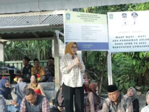 Jalan 3,5 Km di Tahun Songo Rampung, Bupati Dorong Ekonomi Desa