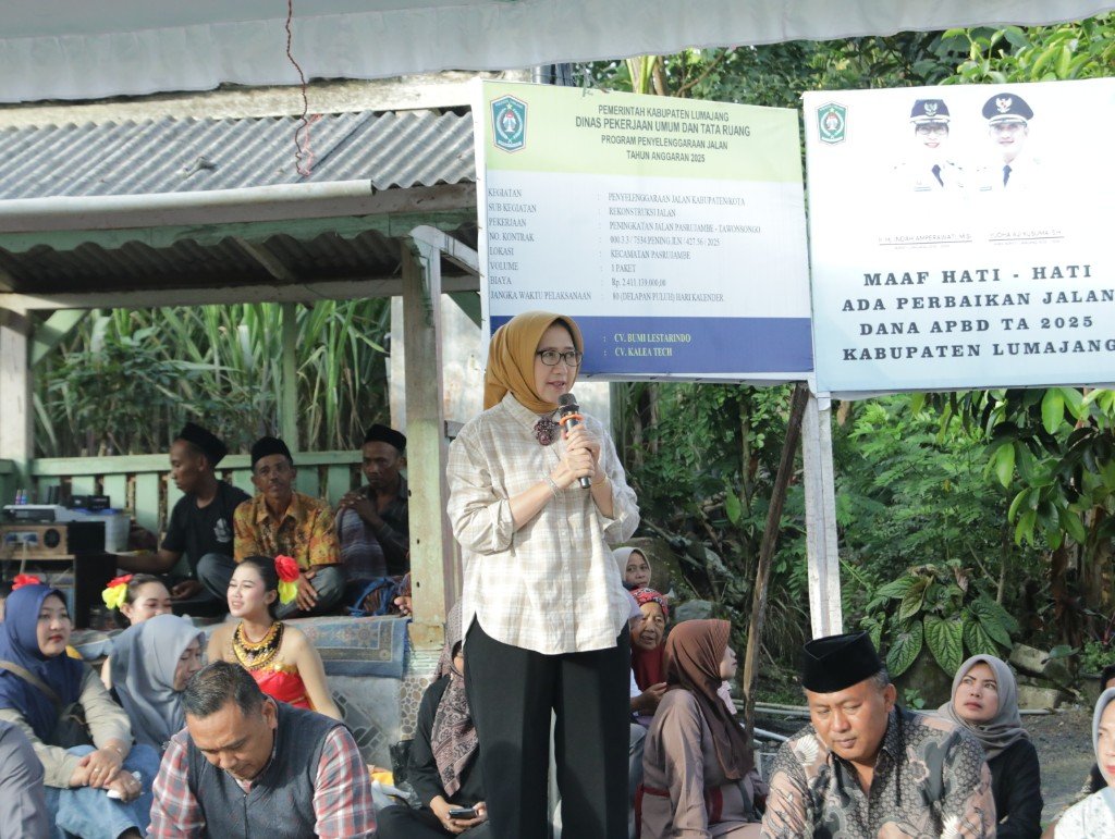 Jalan 3,5 Km di Tahun Songo Rampung, Bupati Dorong Ekonomi Desa