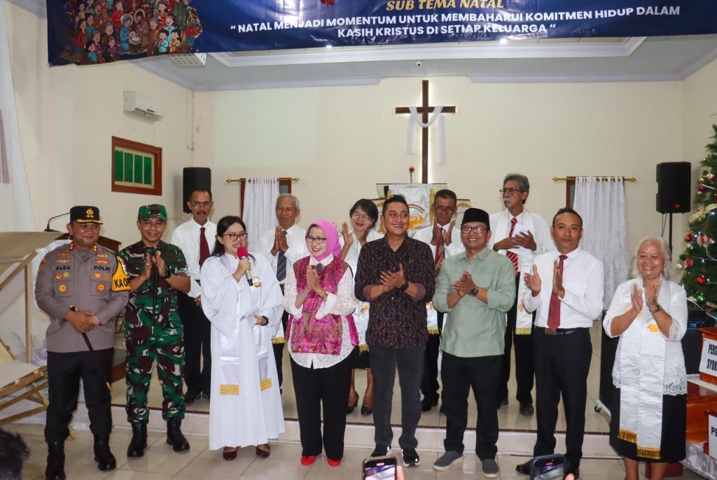 Perayaan Natal di Lumajang 2025 Dijaga Ketat