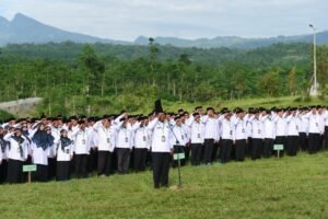 Upacara HAB ke-80 Kemenag Lumajang di Glagah Arum, Bupati Soroti Tantangan AI