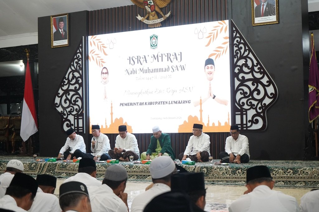 Peringatan Isra’ Mi’raj Jadi Momentum Penguatan Persatuan ASN Lumajang