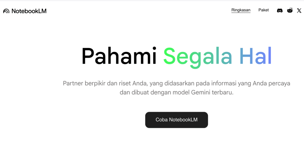 NotebookLM Apa Itu? Mengenal Asisten Riset AI Berbasis Dokumen dari Google
