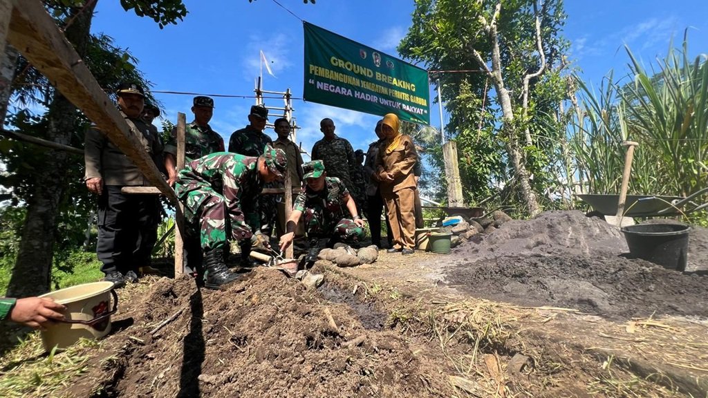 Jembatan Perintis Garuda Dibangun di Pasrujambe, Akses Terisolasi Warga Mulai Terbuka