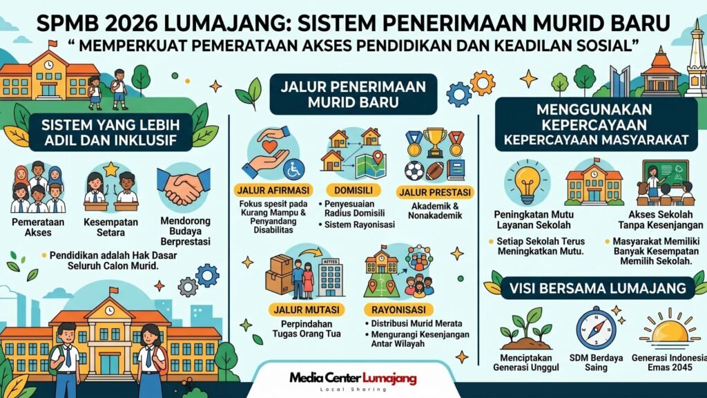 Gantikan PPDB, Dinas Pendidikan Luncurkan SPMB Lumajang 2026 Demi Garansi Hak Sekolah Anak Disabilitas