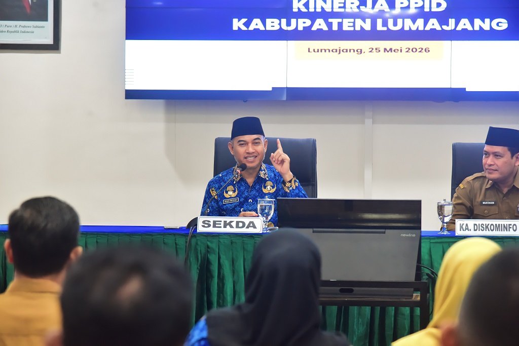 Sekda Lumajang Wajibkan Dinas Cepat Balas Aduan Warga