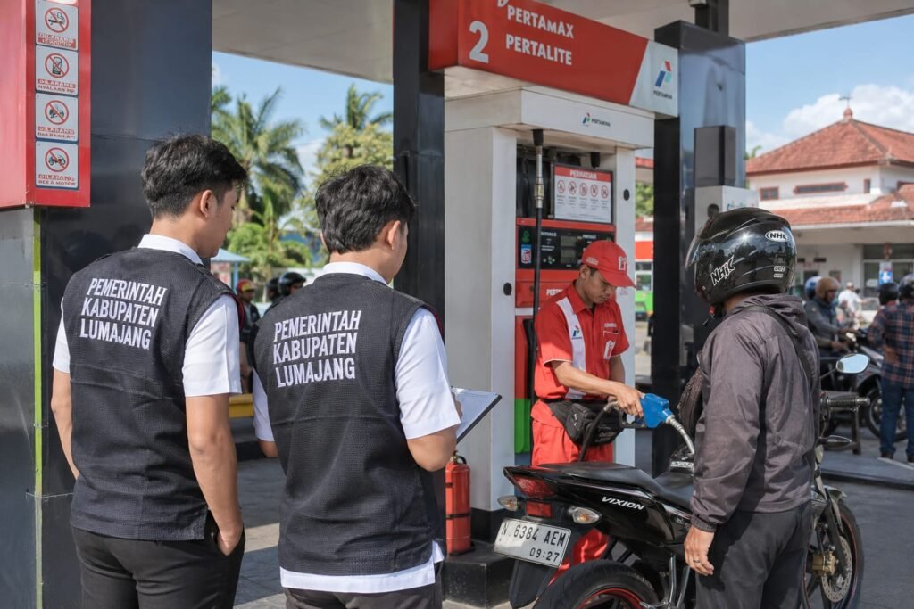 Update Stok Pertalite dan Biosolar Lumajang, Pemkab Pantau Rehabilitasi Dua SPBU Utama