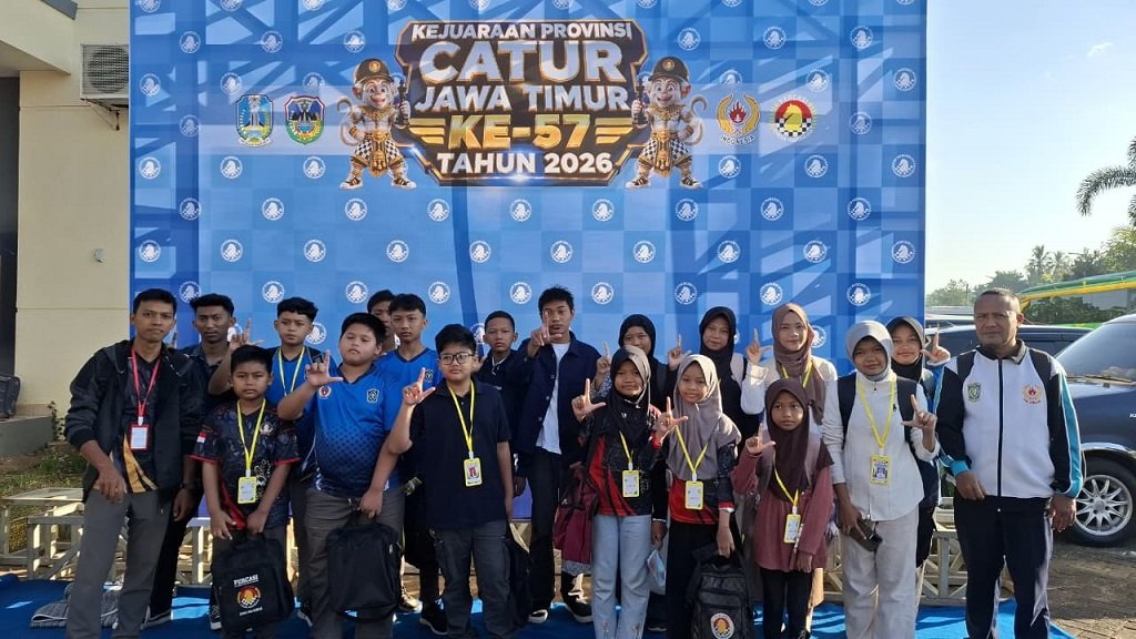 17 Atlet Percasi Lumajang Ikuti Kejurprov Catur Jawa Timur 2026 di Pacitan