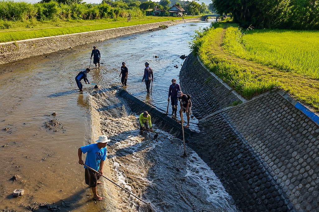 Lumajang Perkuat Jaringan Irigasi, 21 Penanganan Dilakukan untuk Jaga Produktivitas Pertanian