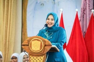 Ciptakan Lingkungan Belajar Ramah Anak, Ketua Pembina DWP Lumajang Minta Kepala TK Edukasi Lewat Karakter dan Kegembiraan