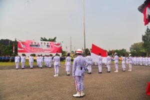 Ikuti Upacara Virtual Proklamasi, Bupati Bunda Indah Serukan Gotong Royong Isi Kemerdekaan Lumajang