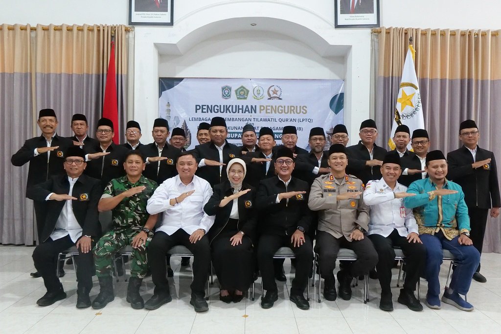 Pengurus FKUB dan LPTQ Masa Bakti 2026–2031 Dikukuhkan, Bupati Bunda Indah Tekankan Pentingnya Harmoni dan Kerukunan