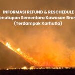 Reschedule atau Refund Tiket Wisata Bromo Terdampak Karhutla, Ini Panduan dan Mekanisme Pengajuannya