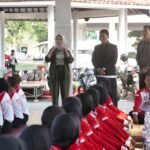 Tinjau Pemusatan Latihan, Bupati Bunda Indah Beri Motivasi Calon Paskibraka Lumajang HUT ke-81 RI