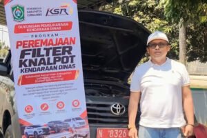 100 Mobil Dinas Lumajang Dapat Peremajaan Filter Knalpot Gratis